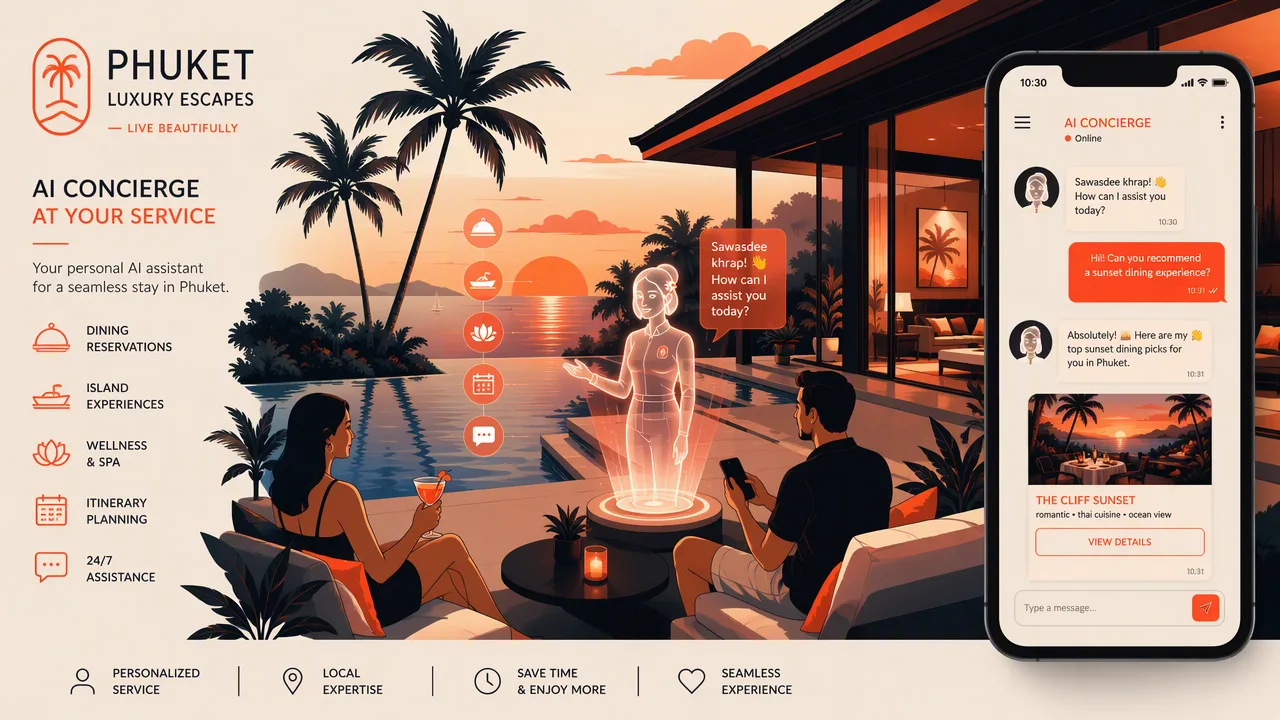 Case: AI concierge for a Phuket villa operator
